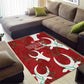 Custom Madagascar Football Area Rug Allez Barea
