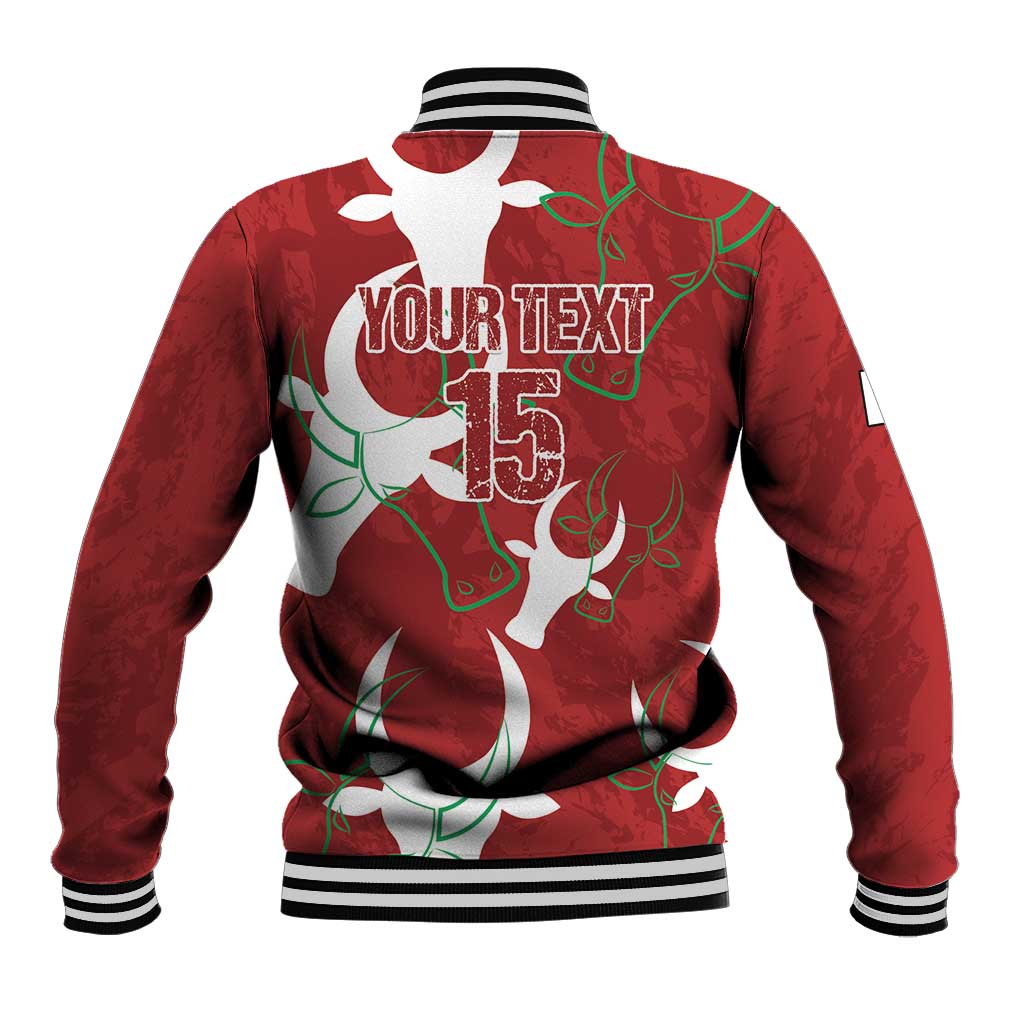 Custom Madagascar Football Baseball Jacket Allez Barea