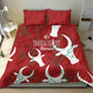 Custom Madagascar Football Bedding Set Allez Barea