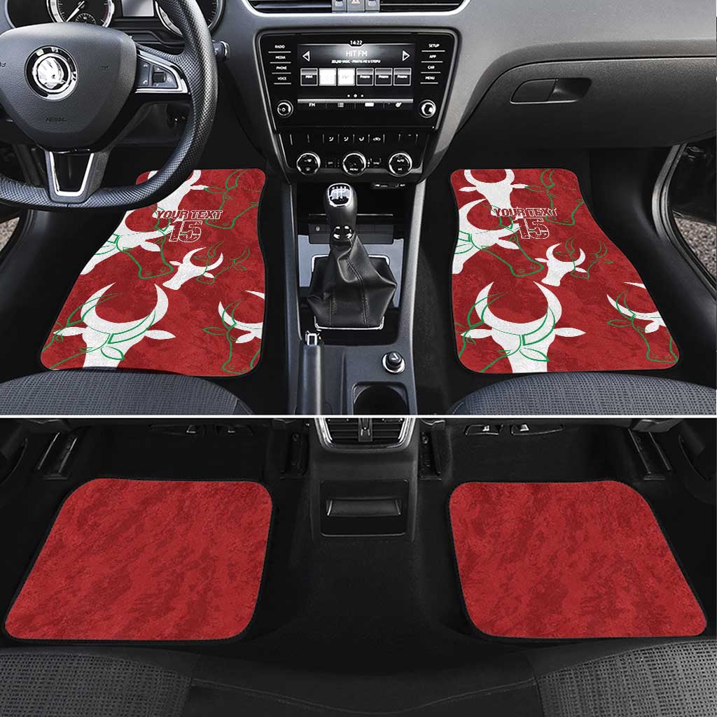 Custom Madagascar Football Car Mats Allez Barea