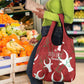 Custom Madagascar Football Grocery Bag Allez Barea