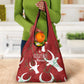 Custom Madagascar Football Grocery Bag Allez Barea