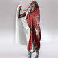 Custom Madagascar Football Hooded Blanket Allez Barea