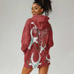 Custom Madagascar Football Hoodie Dress Allez Barea