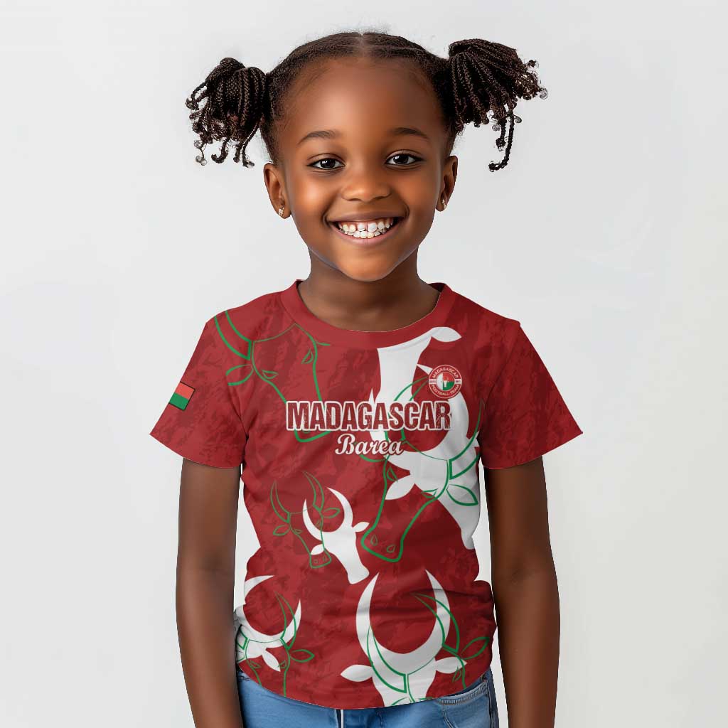 Custom Madagascar Football Kid T shirt Allez Barea
