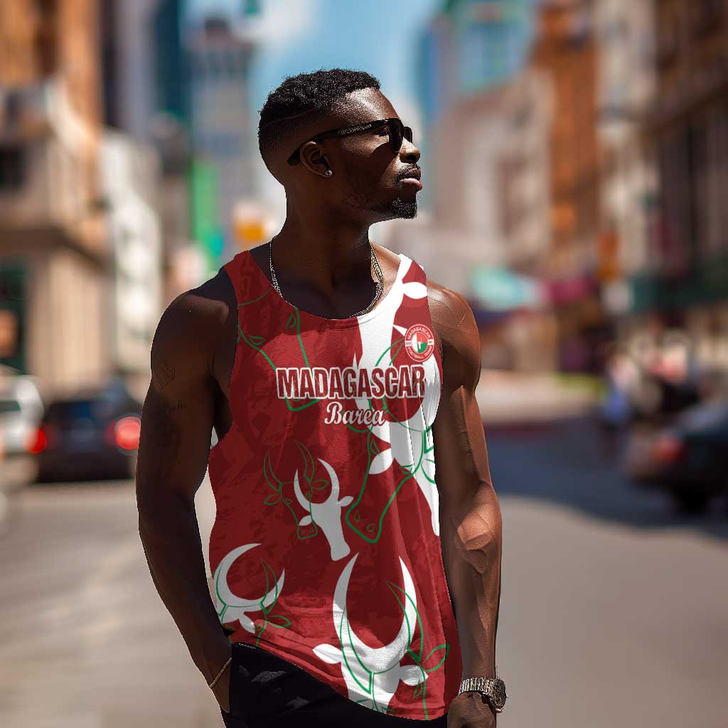 Custom Madagascar Football Men Tank Top Allez Barea