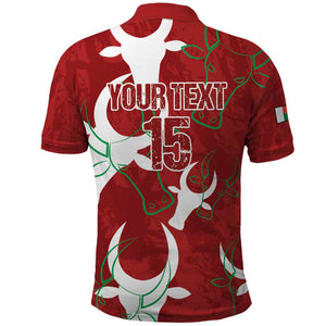 Custom Madagascar Football Polo Shirt Allez Barea