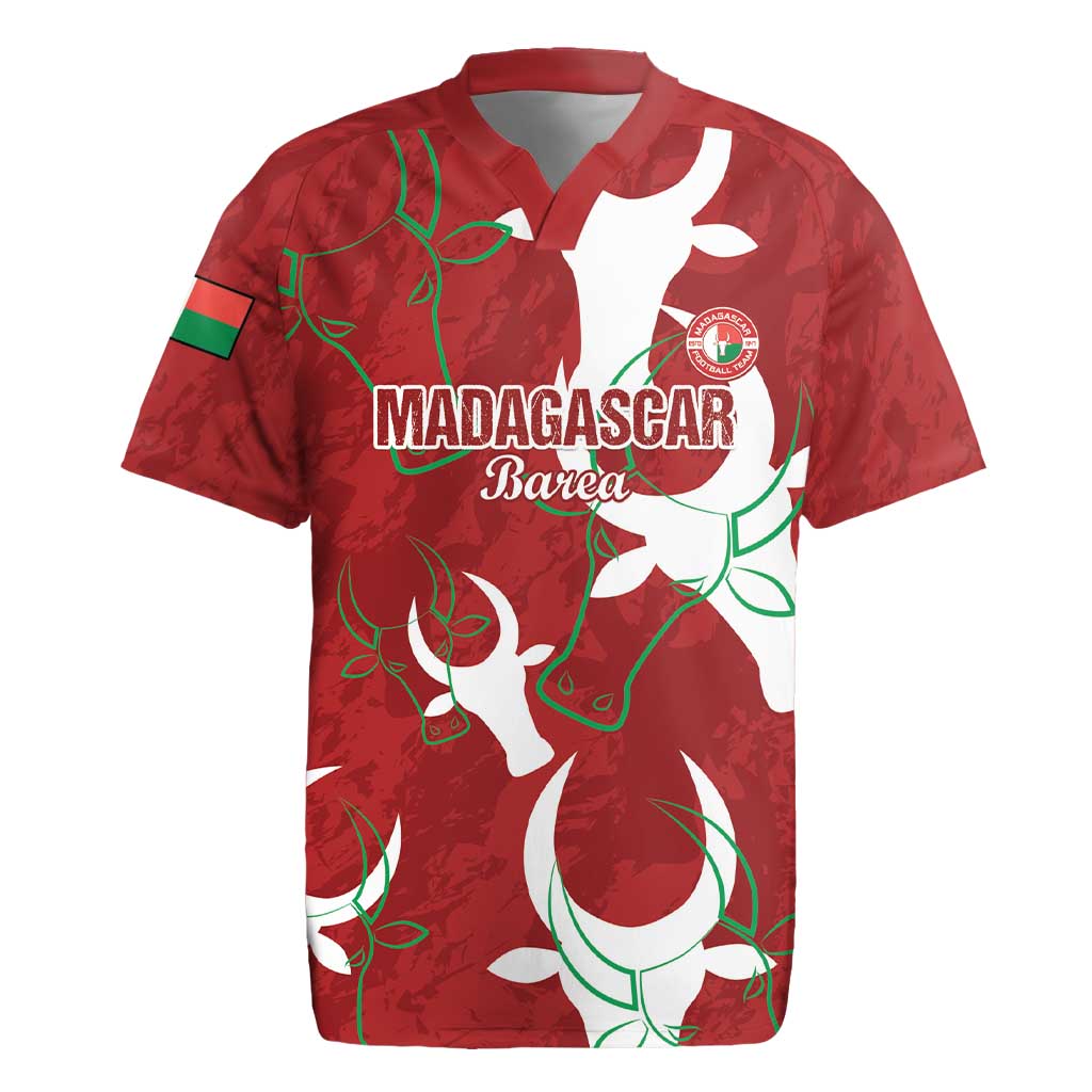 Custom Madagascar Football Rugby Jersey Allez Barea