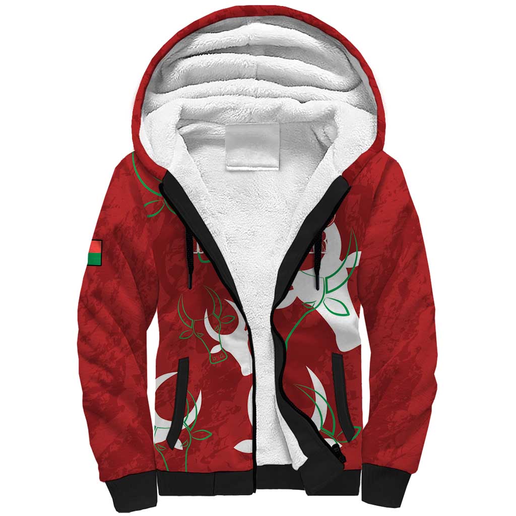 Custom Madagascar Football Sherpa Hoodie Allez Barea