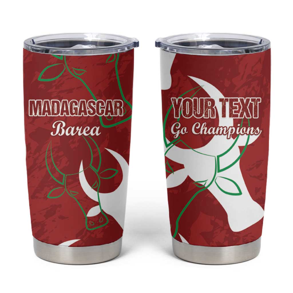 Custom Madagascar Football Tumbler Cup Allez Barea