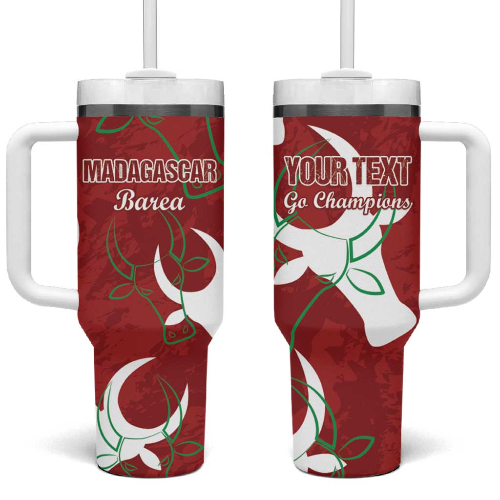 Custom Madagascar Football Tumbler With Handle Allez Barea