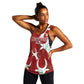 Custom Madagascar Football Women Racerback Tank Allez Barea