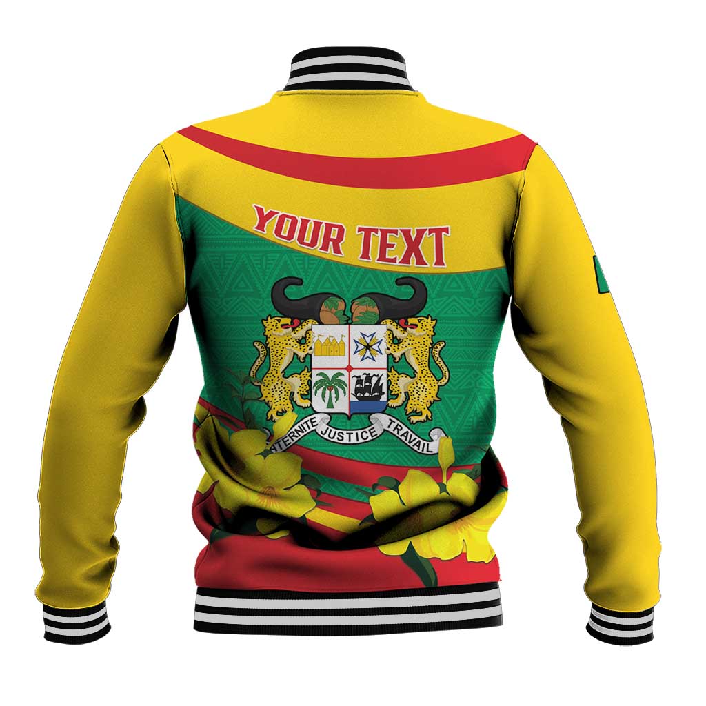 Personalized Happy Benin National Day Baseball Jacket Fraternite Justice Travail