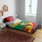 Happy Benin National Day Bedding Set Fraternite Justice Travail