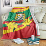 Happy Benin National Day Blanket Fraternite Justice Travail