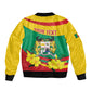 Personalized Happy Benin National Day Bomber Jacket Fraternite Justice Travail