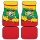 Happy Benin National Day Car Mats Fraternite Justice Travail