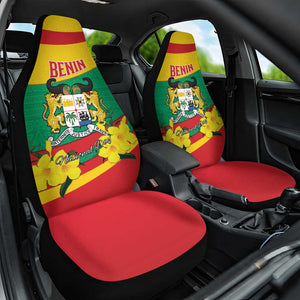 Happy Benin National Day Car Seat Cover Fraternite Justice Travail