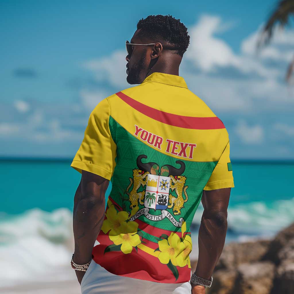 Personalized Happy Benin National Day Hawaiian Shirt Fraternite Justice Travail