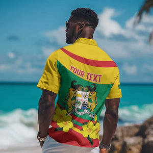 Personalized Happy Benin National Day Hawaiian Shirt Fraternite Justice Travail