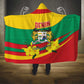 Happy Benin National Day Hooded Blanket Fraternite Justice Travail