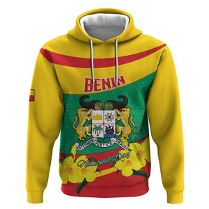 Personalized Happy Benin National Day Hoodie Fraternite Justice Travail