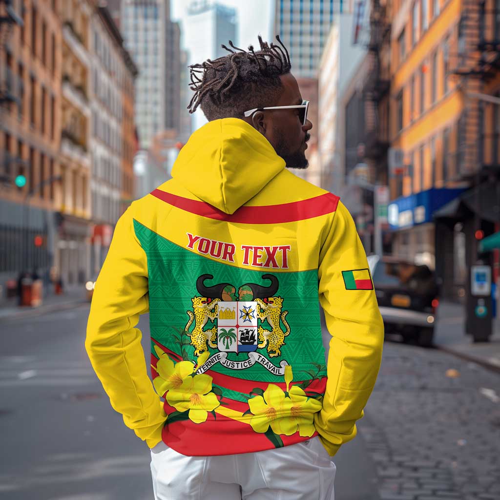 Personalized Happy Benin National Day Hoodie Fraternite Justice Travail