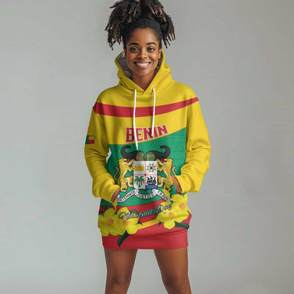 Personalized Happy Benin National Day Hoodie Dress Fraternite Justice Travail