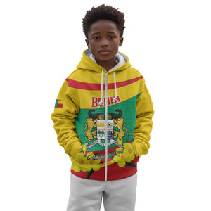 Personalized Happy Benin National Day Kid Hoodie Fraternite Justice Travail