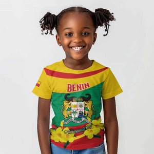 Personalized Happy Benin National Day Kid T shirt Fraternite Justice Travail