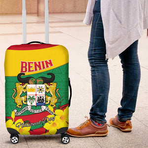 Happy Benin National Day Luggage Cover Fraternite Justice Travail