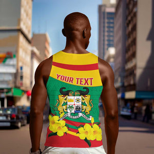 Personalized Happy Benin National Day Men Tank Top Fraternite Justice Travail