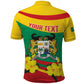 Personalized Happy Benin National Day Polo Shirt Fraternite Justice Travail