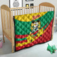 Happy Benin National Day Quilt Fraternite Justice Travail