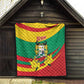 Happy Benin National Day Quilt Fraternite Justice Travail