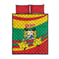 Happy Benin National Day Quilt Bed Set Fraternite Justice Travail