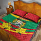 Happy Benin National Day Quilt Bed Set Fraternite Justice Travail