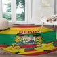 Happy Benin National Day Round Carpet Fraternite Justice Travail