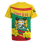 Personalized Happy Benin National Day Rugby Jersey Fraternite Justice Travail