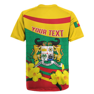 Personalized Happy Benin National Day Rugby Jersey Fraternite Justice Travail