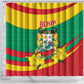 Happy Benin National Day Shower Curtain Fraternite Justice Travail