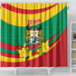 Happy Benin National Day Shower Curtain Fraternite Justice Travail