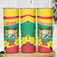 Personalized Happy Benin National Day Skinny Tumbler Fraternite Justice Travail