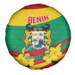 Happy Benin National Day Spare Tire Cover Fraternite Justice Travail