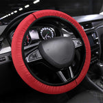 Happy Benin National Day Steering Wheel Cover Fraternite Justice Travail