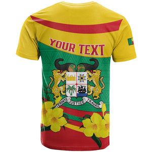 Personalized Happy Benin National Day T shirt Fraternite Justice Travail