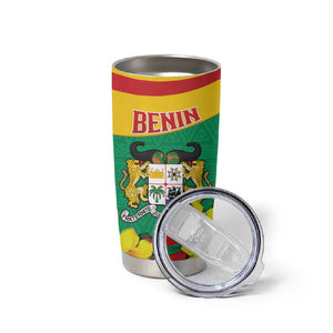 Personalized Happy Benin National Day Tumbler Cup Fraternite Justice Travail