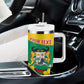 Personalized Happy Benin National Day Tumbler With Handle Fraternite Justice Travail