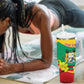 Personalized Happy Benin National Day Tumbler With Handle Fraternite Justice Travail