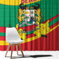 Happy Benin National Day Window Curtain Fraternite Justice Travail
